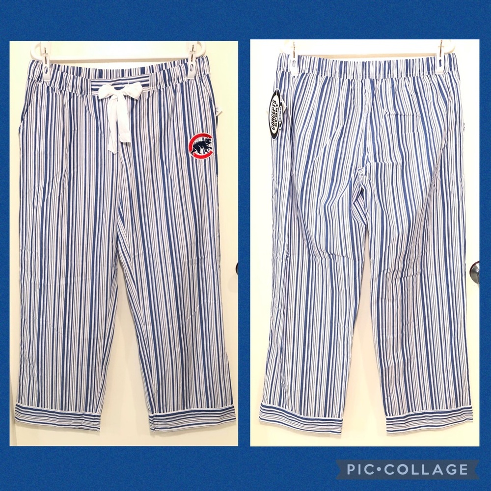 NWT Chicago Cubs Pajama Pants